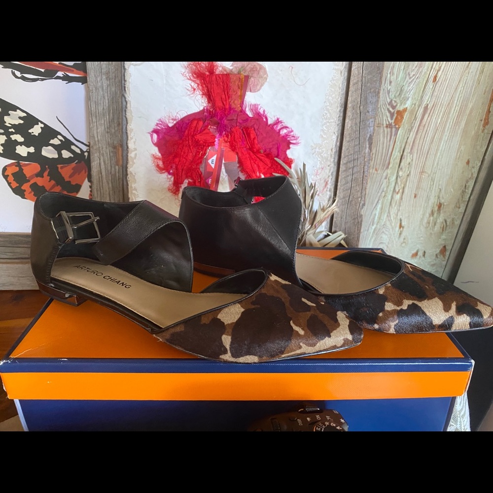 Dress Flats Camo & Black